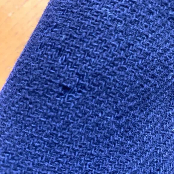 J. Crew Wool Peacoat Jacket Navy Blue Military Style Gold Button Coat Women’s 4 - Picture 8 of 9